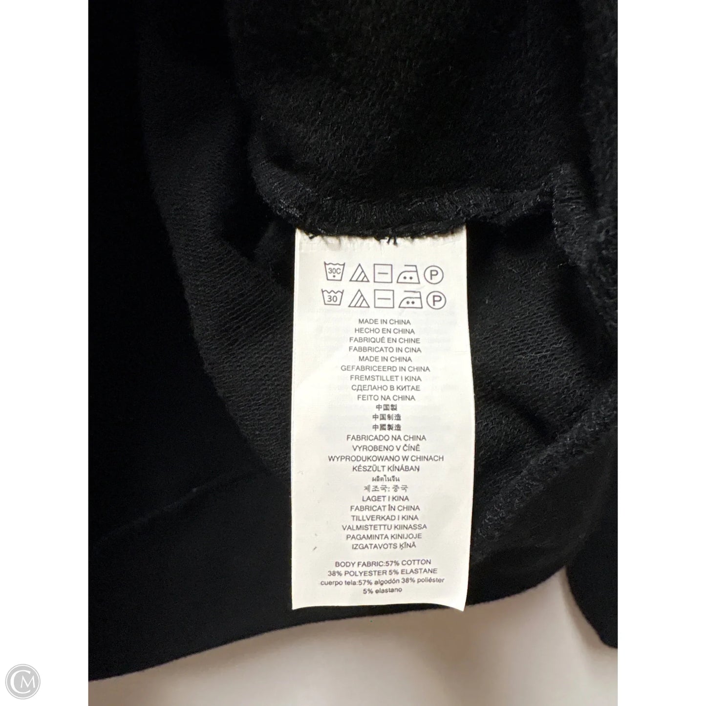 Sweatshirt Crewneck By Michael By Michael Kors In Black, Size: L