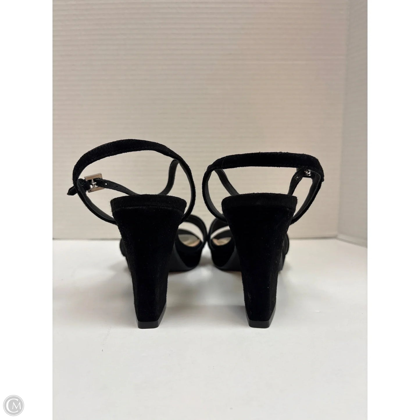 Shoes Heels Block By Clarks In Black, Size: 6.5