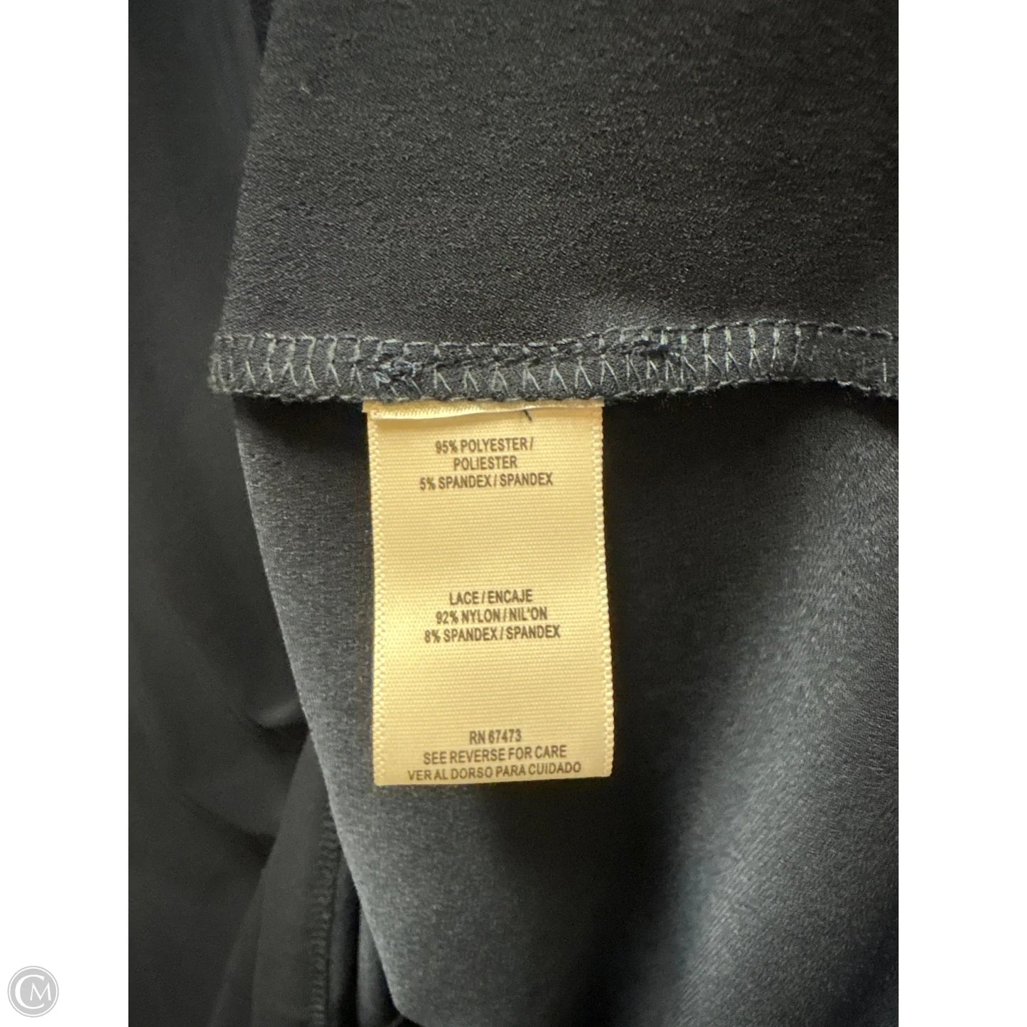 Dress Casual Midi By Dannyandnicole In Navy, Size: 1x