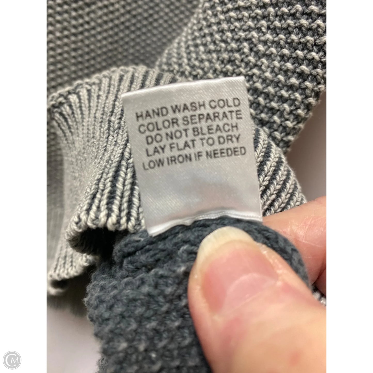 Sweater By Bibi In Grey, Size: Xl