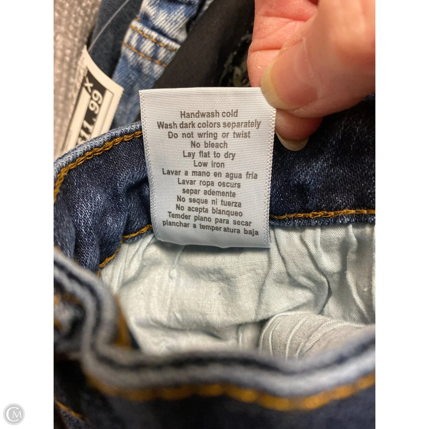 Jeans Boot Cut By Judy Blue In Blue Denim, Size: 12