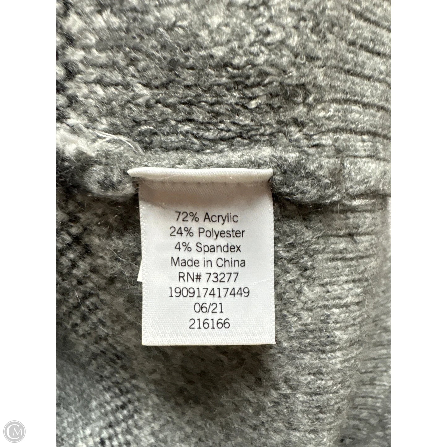 Cardigan By Croft And Barrow In Grey, Size: 4x