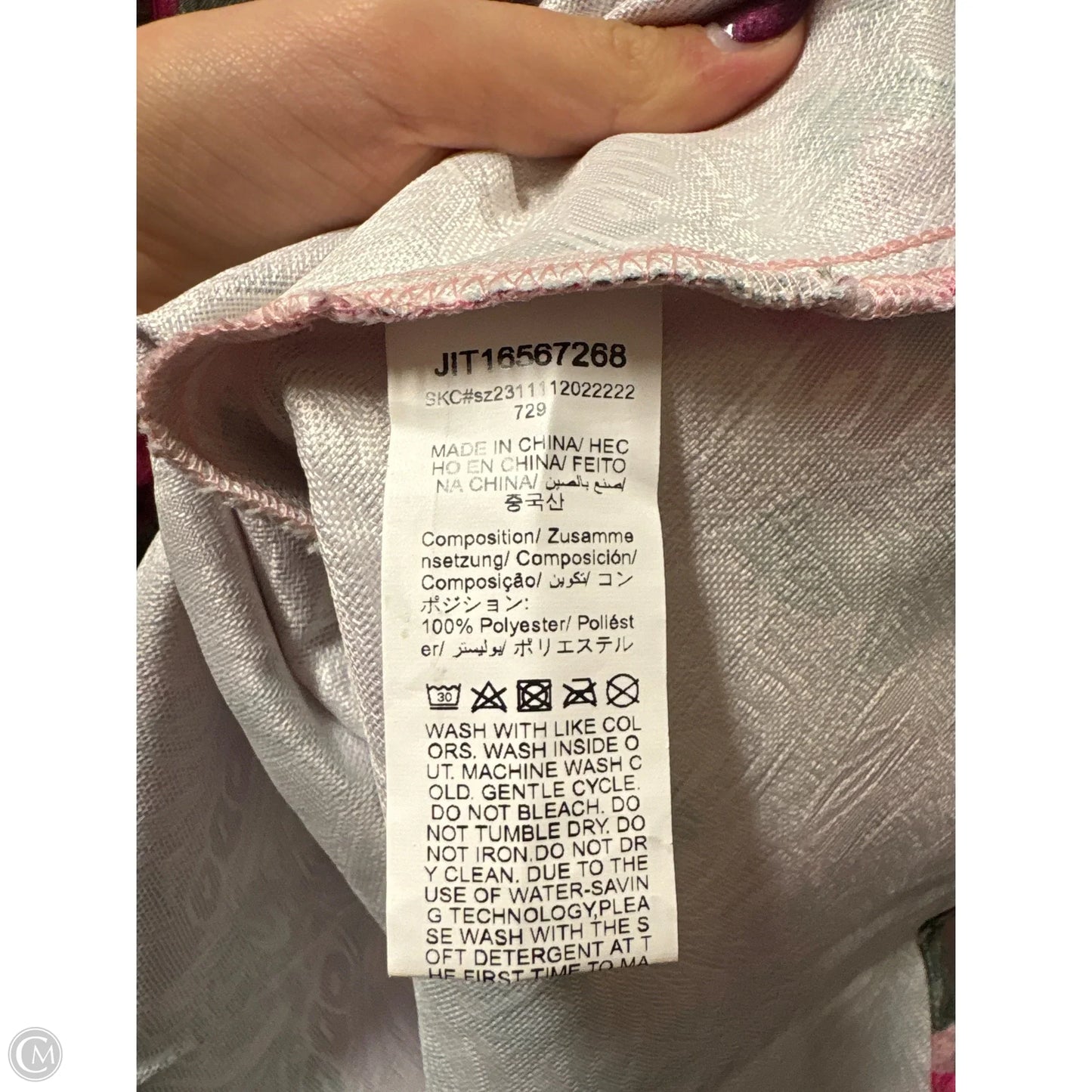 Dress Casual Midi By Shein In Pink, Size: 2x