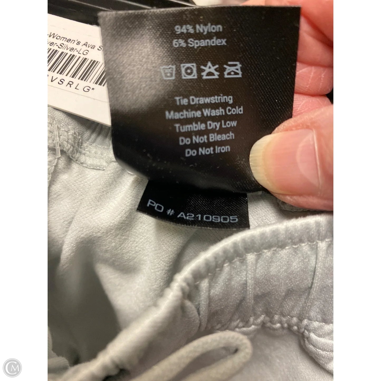 Athletic Shorts By Clothes Mentor In Grey, Size: L