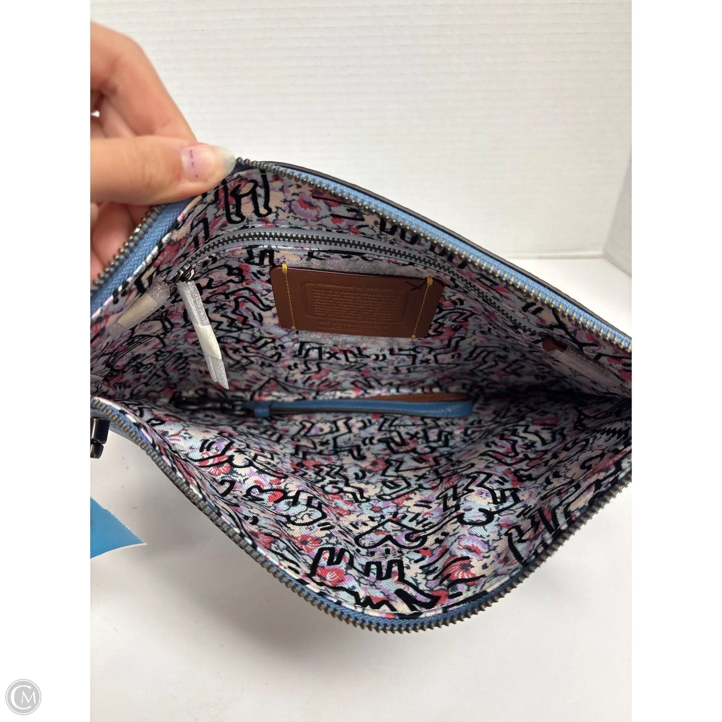 Wristlet Designer By Coach, Size: Large