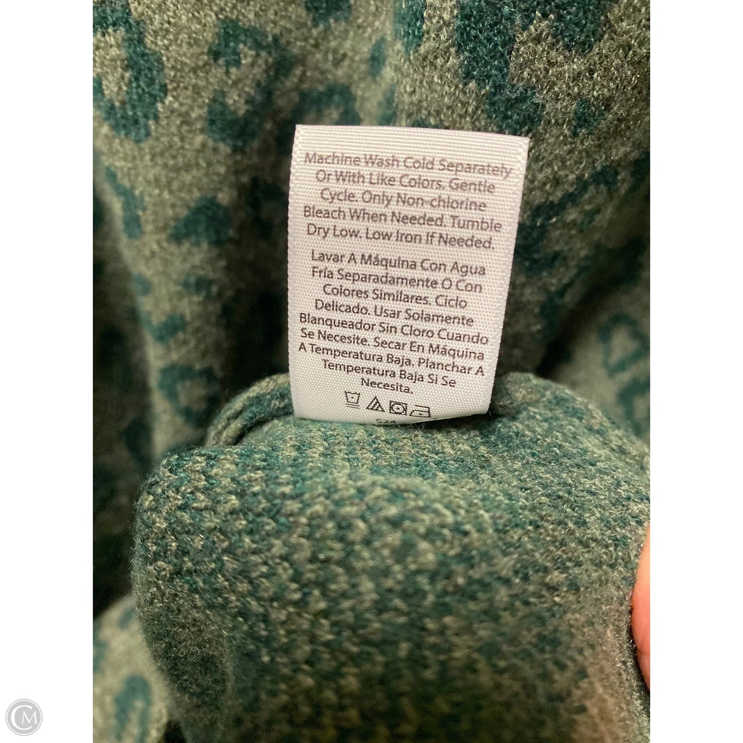 Dress Sweater By Terra & Sky In Green, Size: 2x