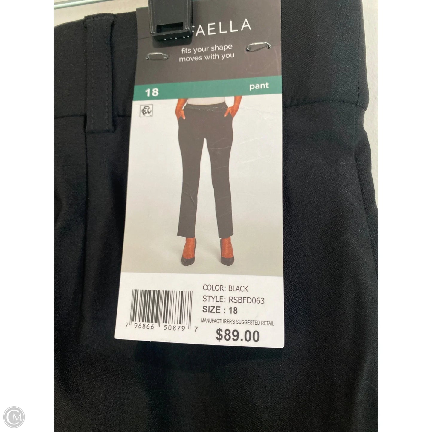 Pants Dress By Rafaella In Black, Size: 18