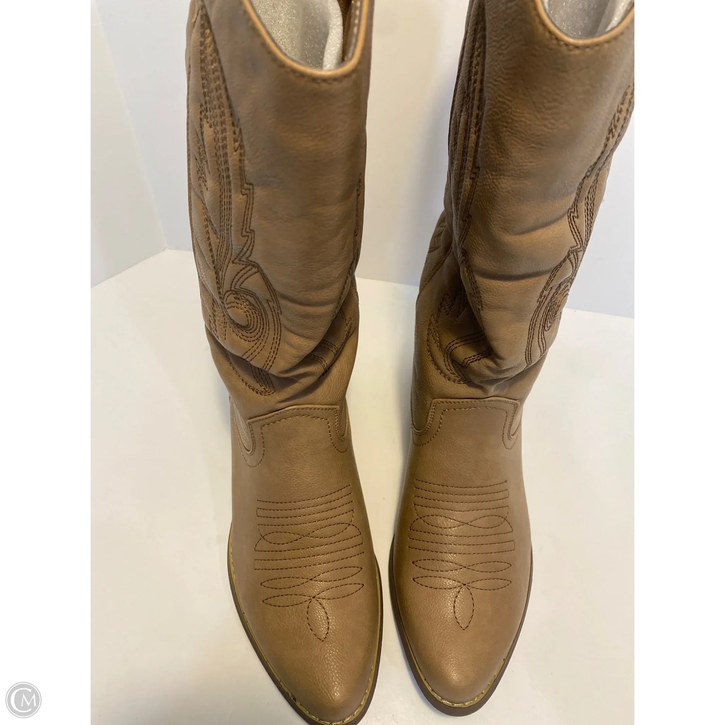 Boots Western By Pierre Dumas In Brown, Size: 10
