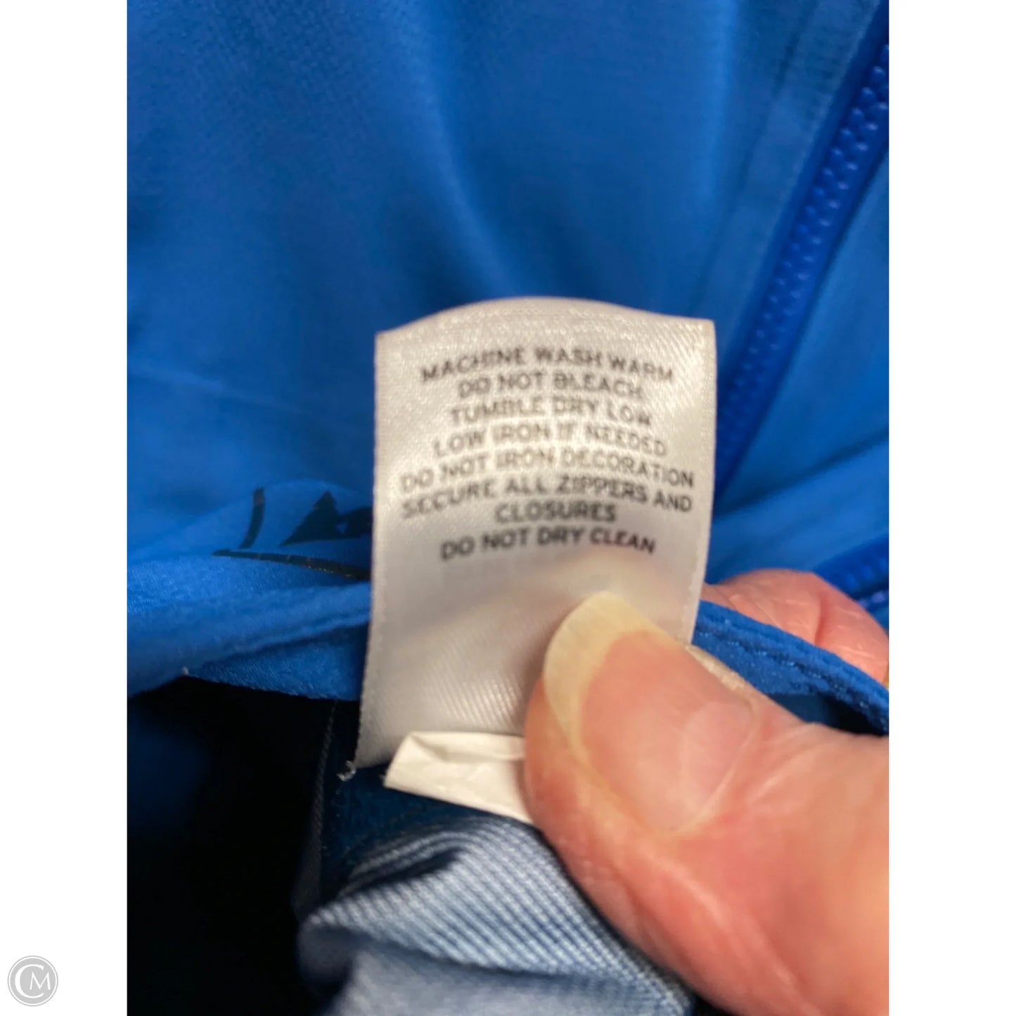 Jacket Windbreaker By Rei In Blue, Size: Xs