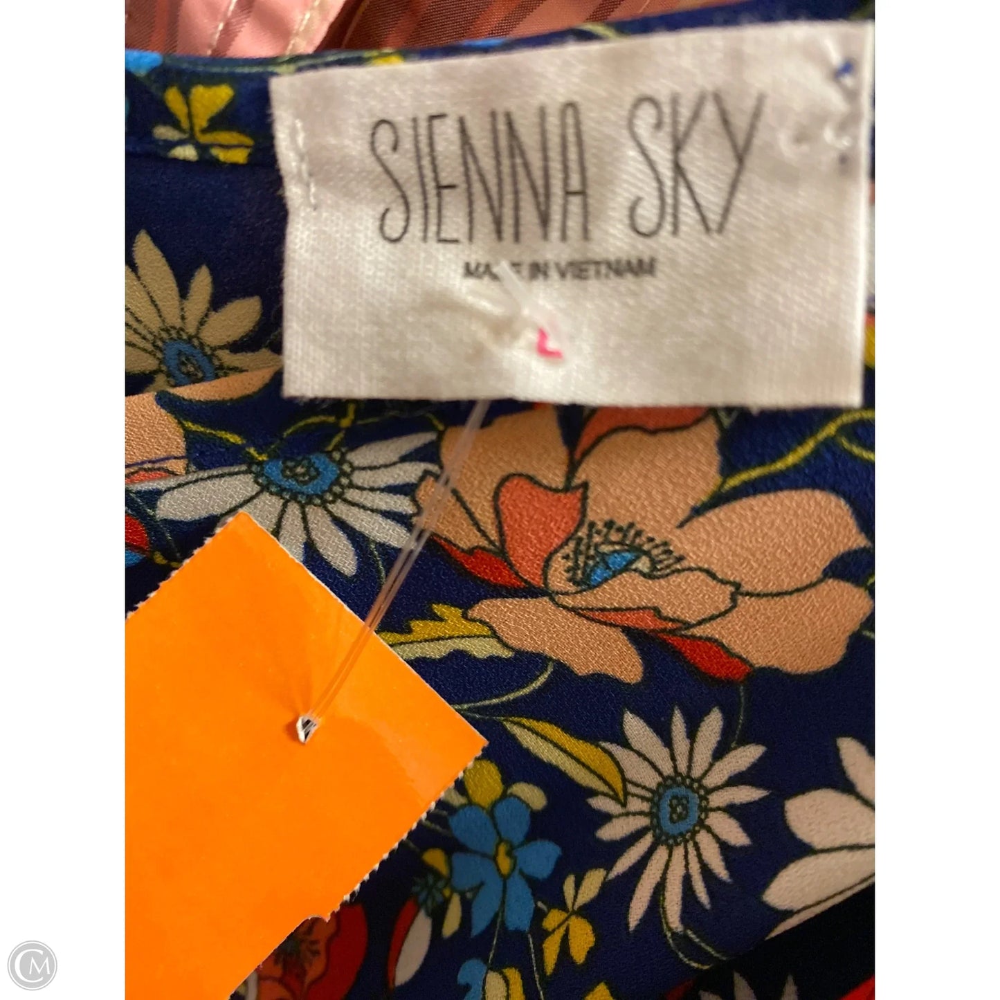 Top Short Sleeve By Sienna Sky In Blue, Size: L
