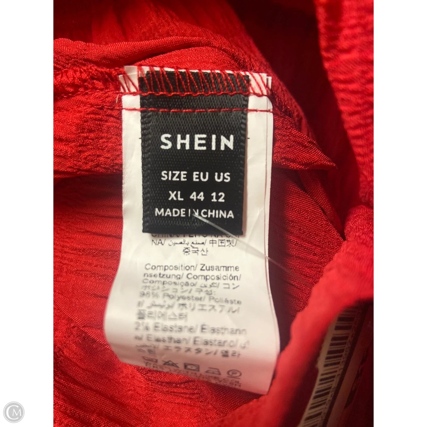 Jumpsuit By Shein In Red, Size: Xl