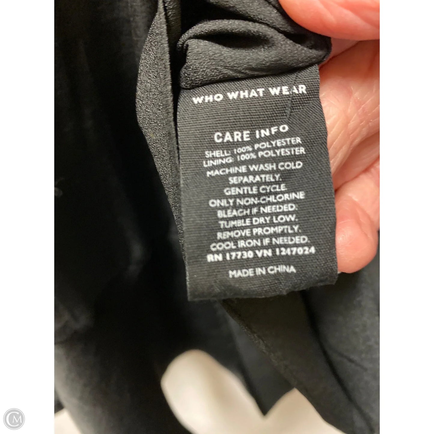 Dress Casual Midi By Who What Wear In Black, Size: M