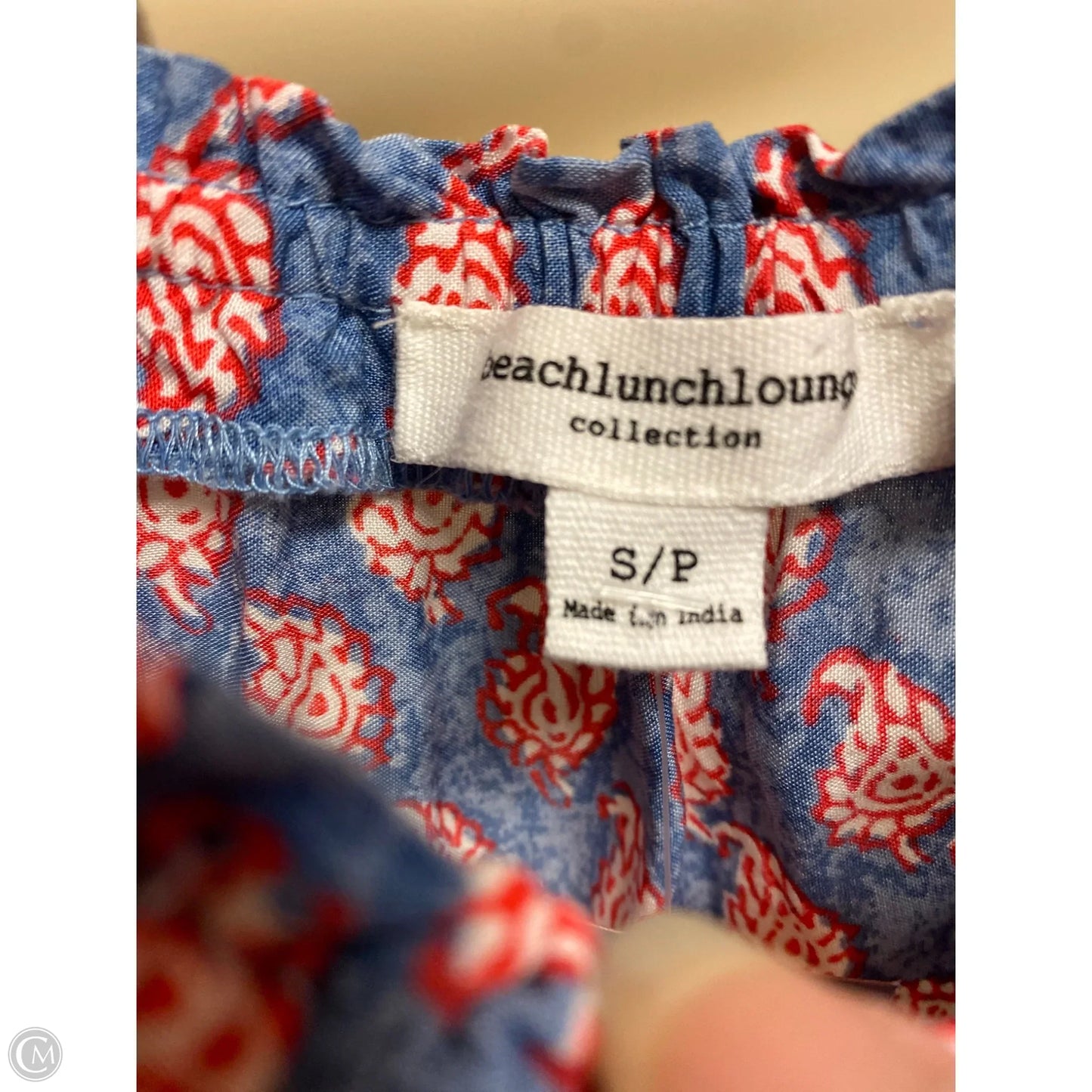 Top Sleeveless By Beachlunchlounge In Blue, Size: S