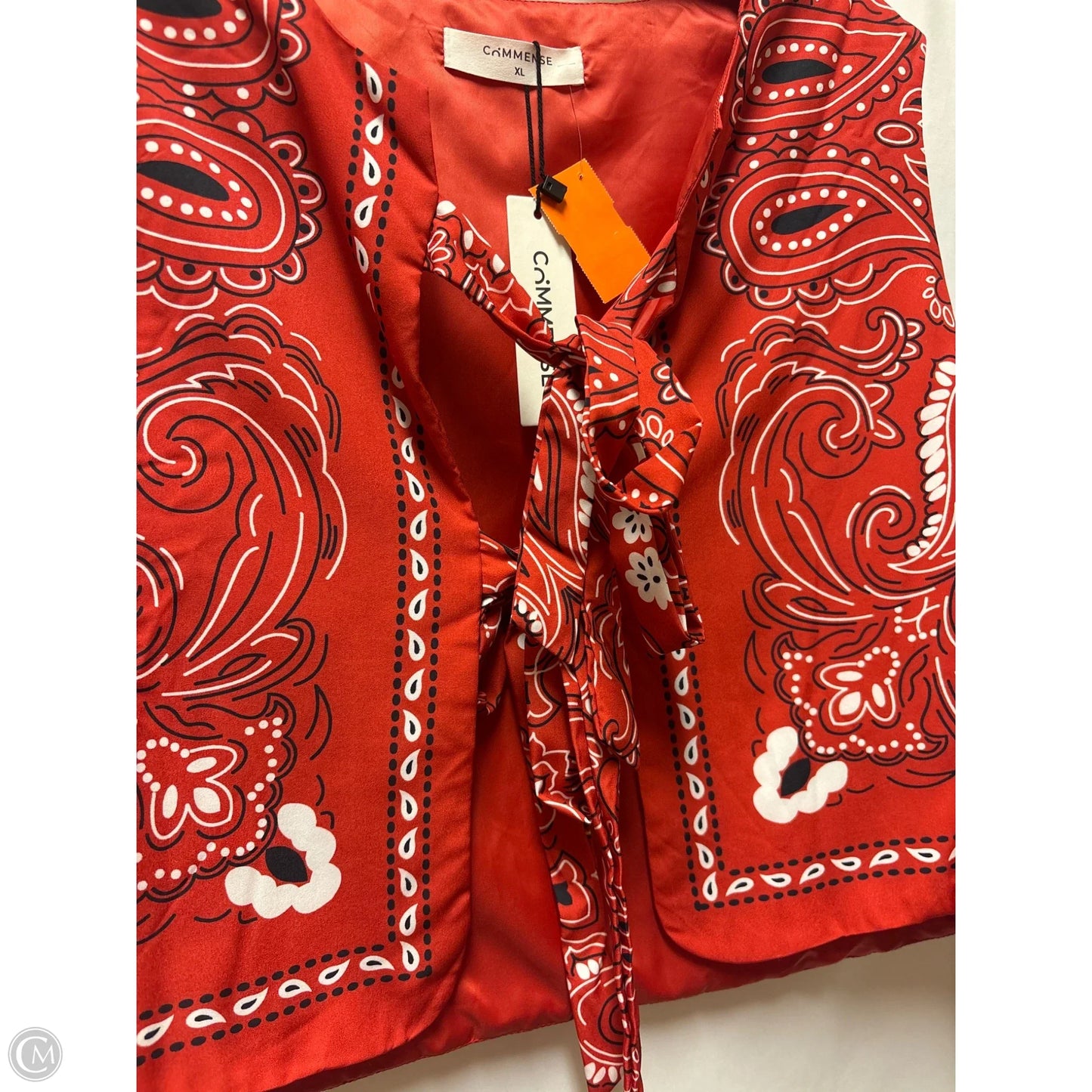 Vest Other By Commense In Red, Size: Xl