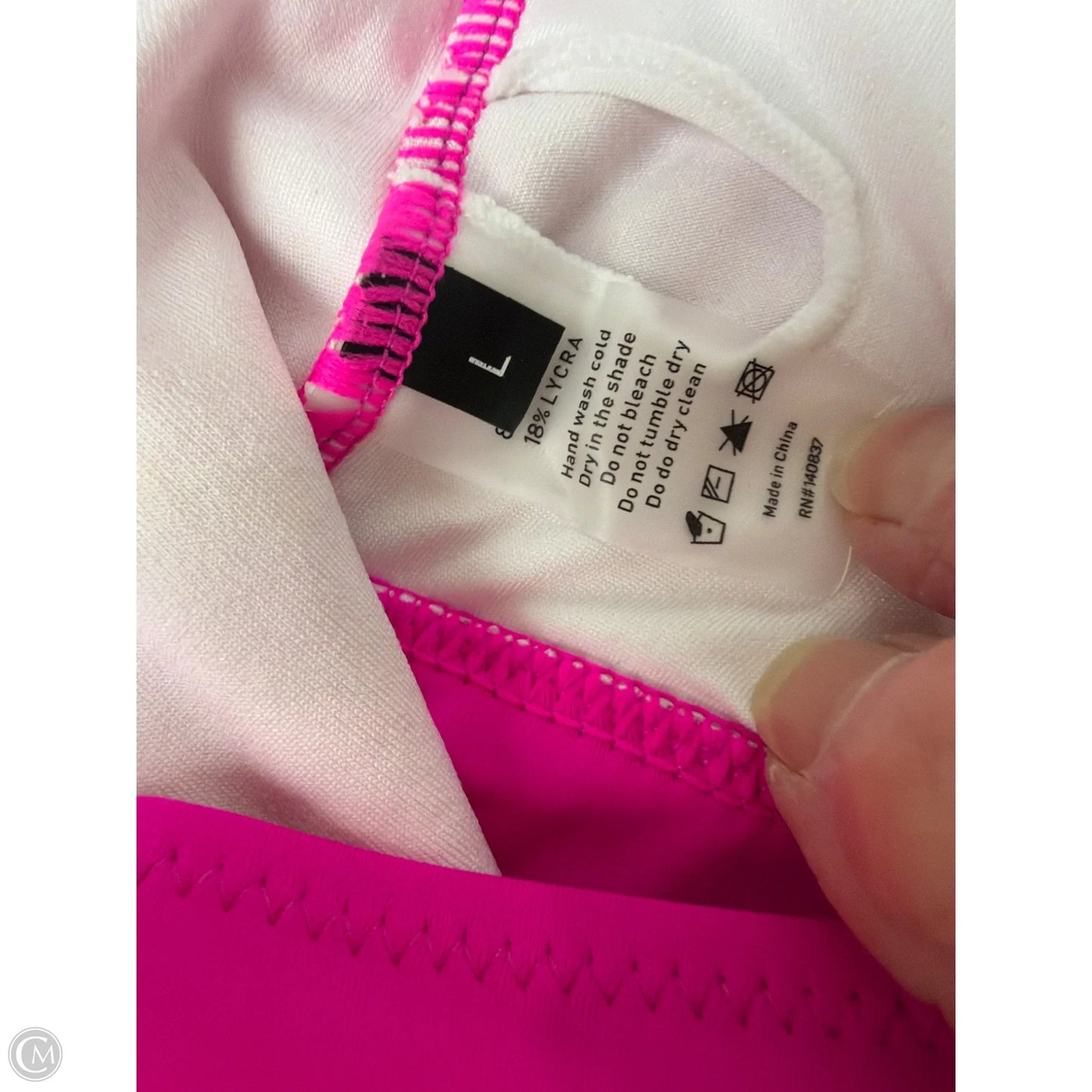 Swimsuit By Clothes Mentor In Pink, Size: L