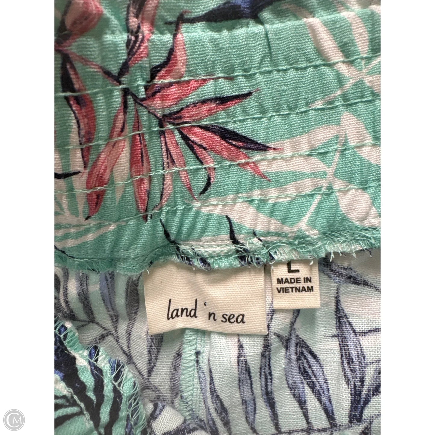 Capris By Clothes Mentor In Green, Size: L