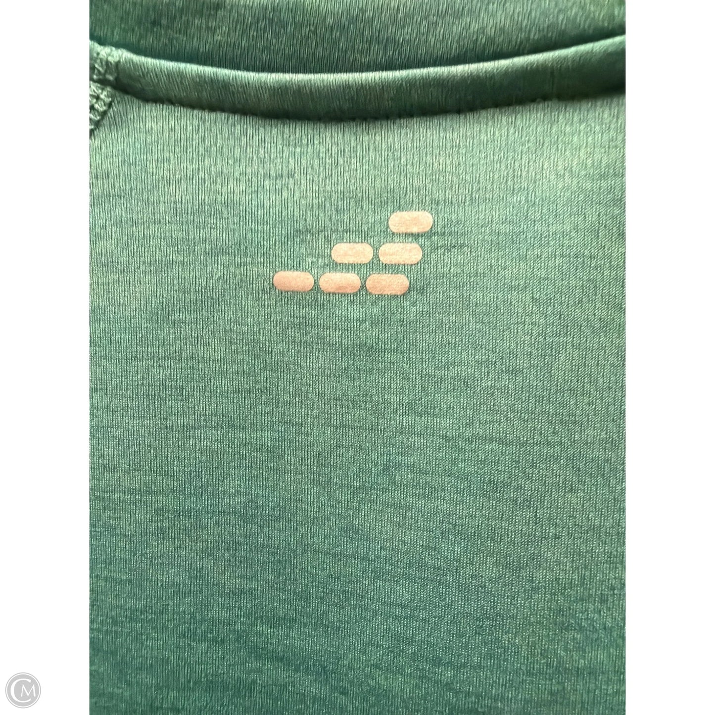 Athletic Top Short Sleeve By Bcg In Teal, Size: S