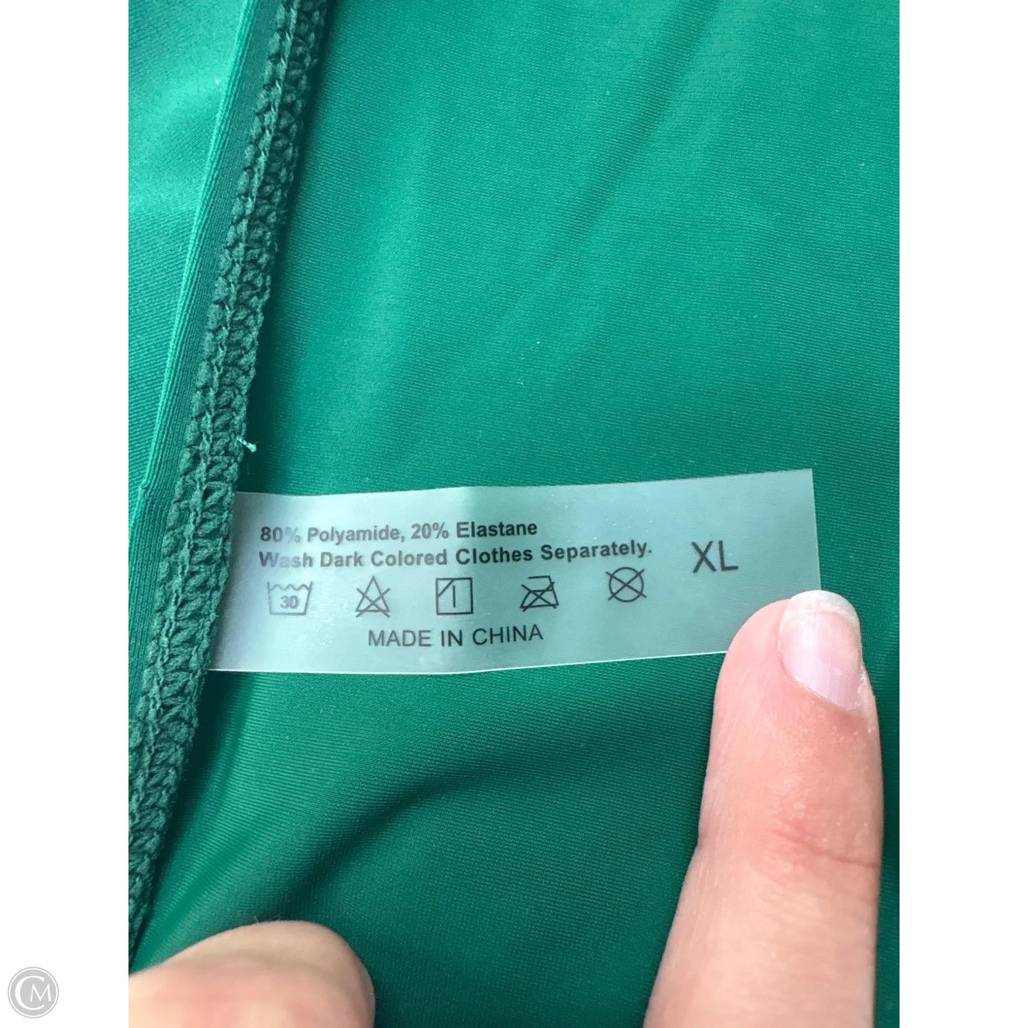 Swimsuit 2pc By Clothes Mentor In Green, Size: Xl