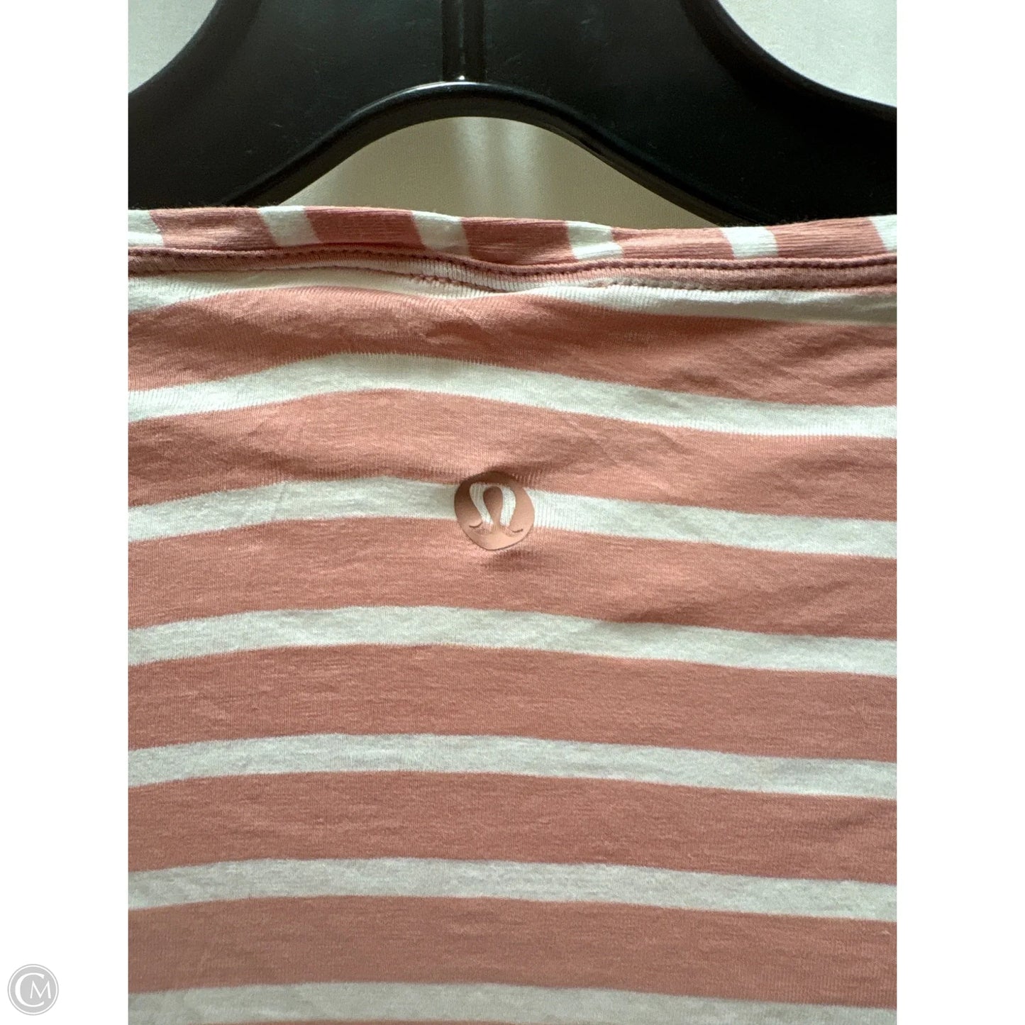 Top Long Sleeve By Lululemon In Pink, Size: L