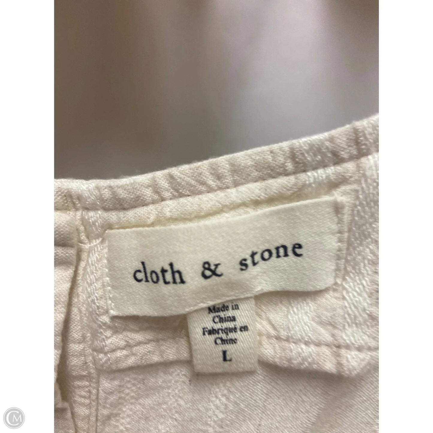 Shorts Set By Cloth & Stone In Beige, Size: Xl