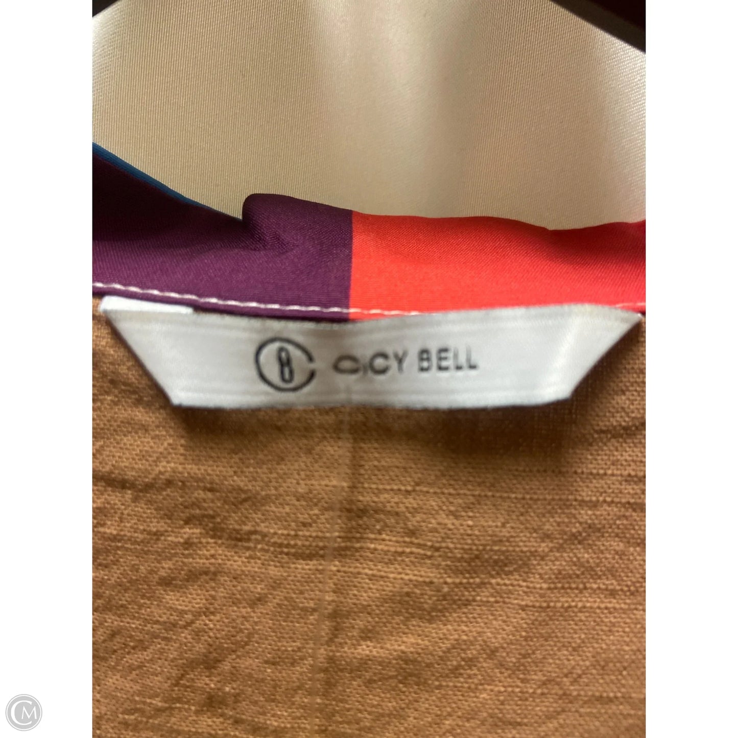 Top Short Sleeve By Clothes Mentor In Brown, Size: M