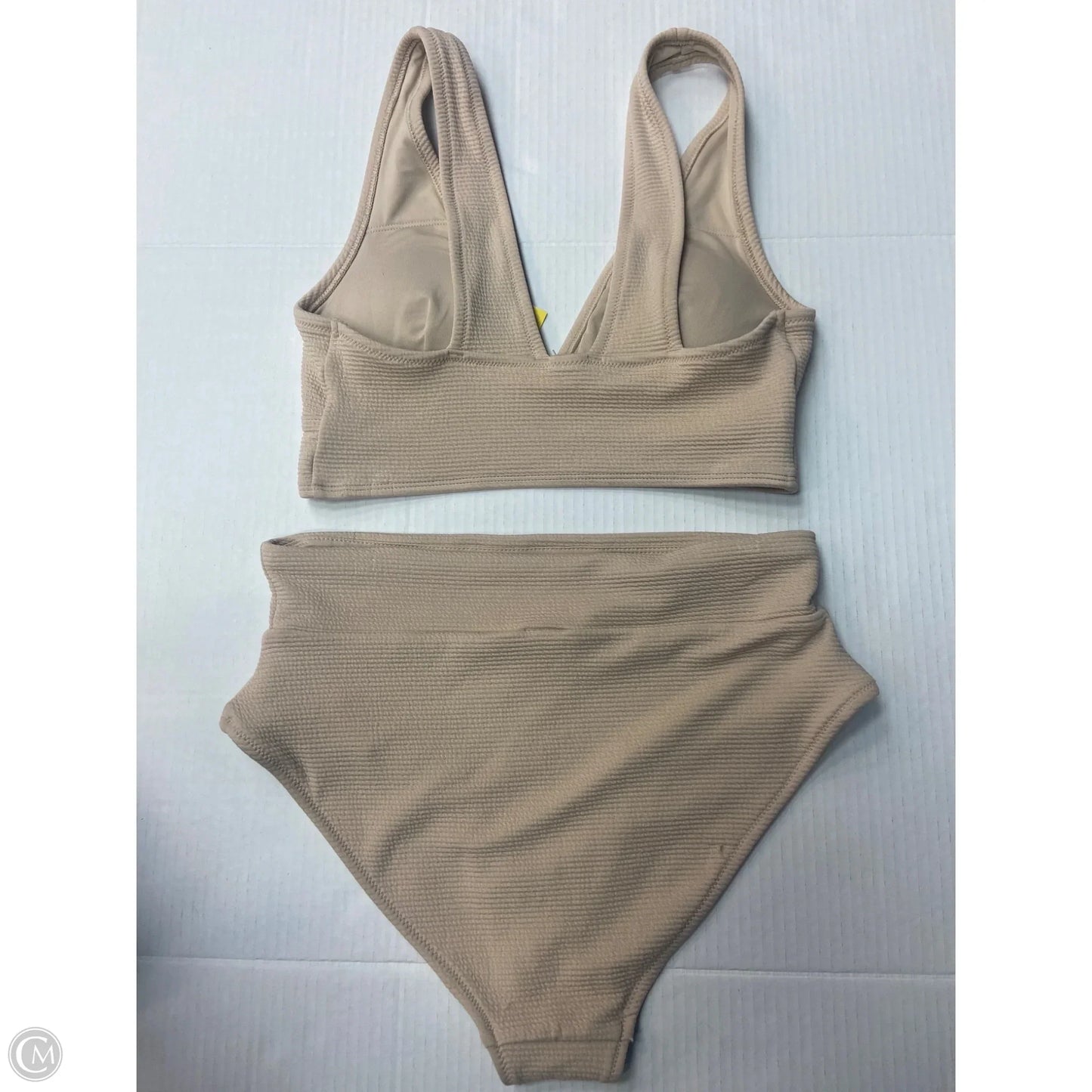 Swimsuit 2pc By Old Navy In Beige, Size: M