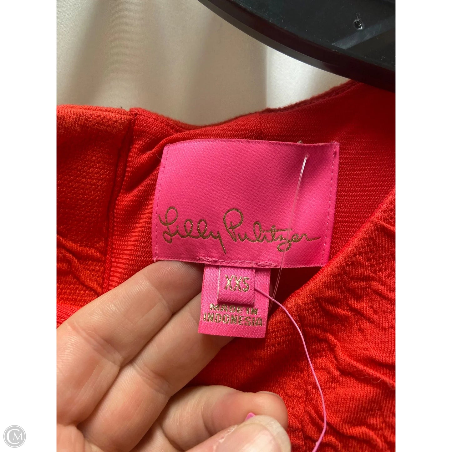 Dress Designer By Lilly Pulitzer In Red, Size: Xxs