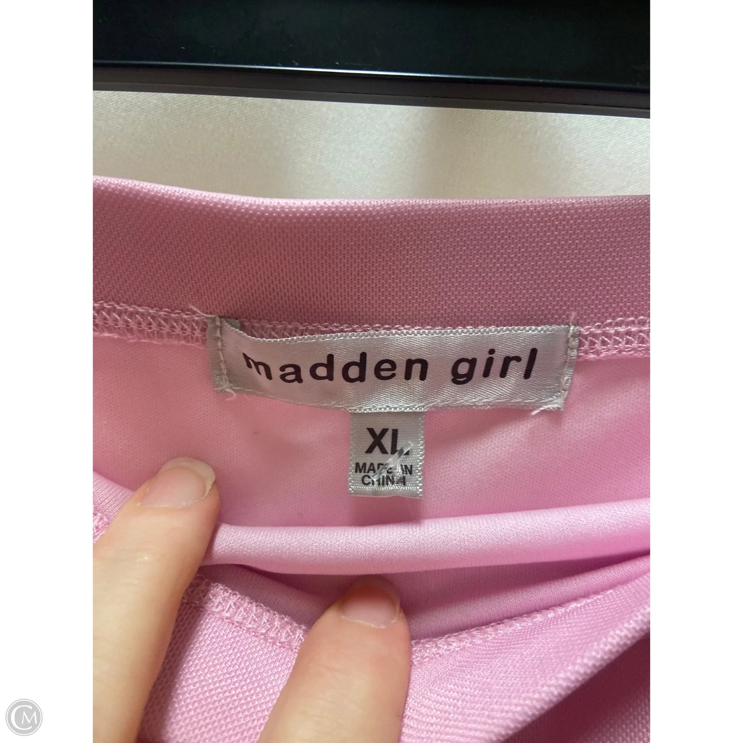 Swimwear Cover-up By Madden Girl In Pink, Size: Xl