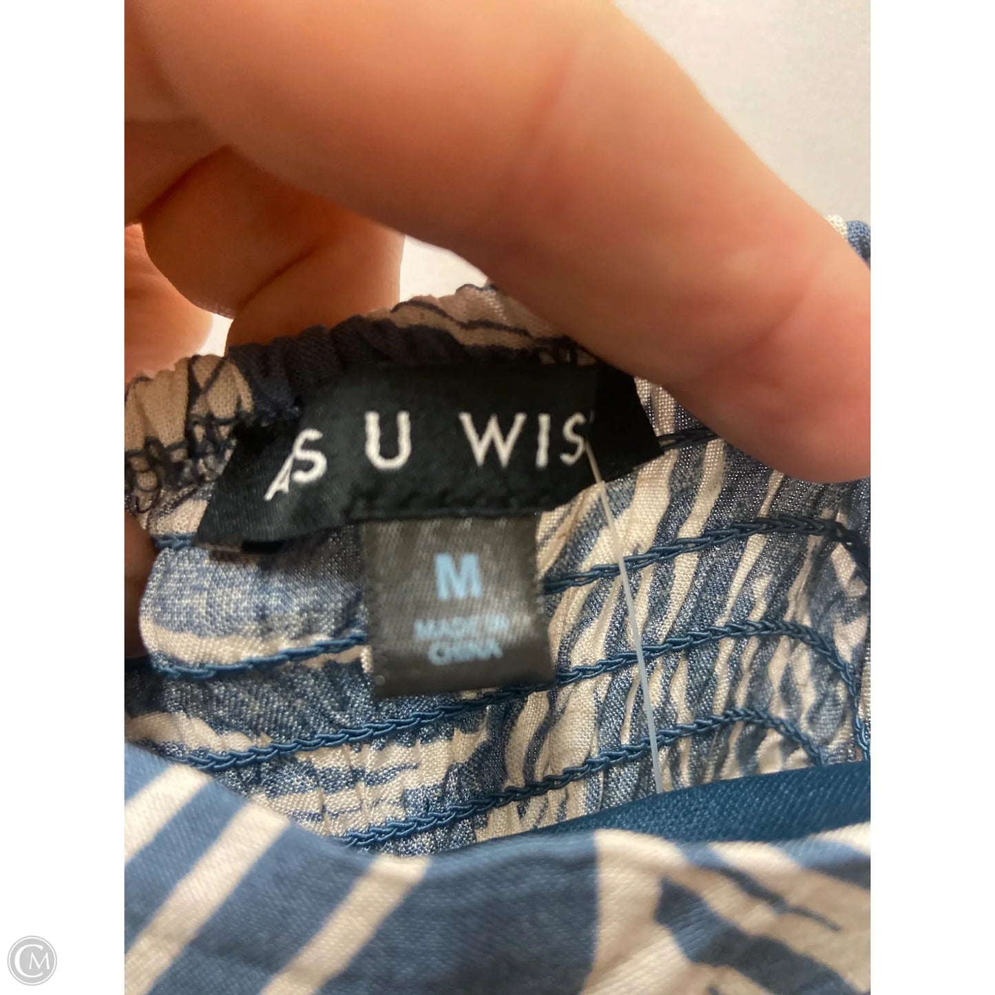 Dress Casual Maxi By As U Wish In Blue, Size: M