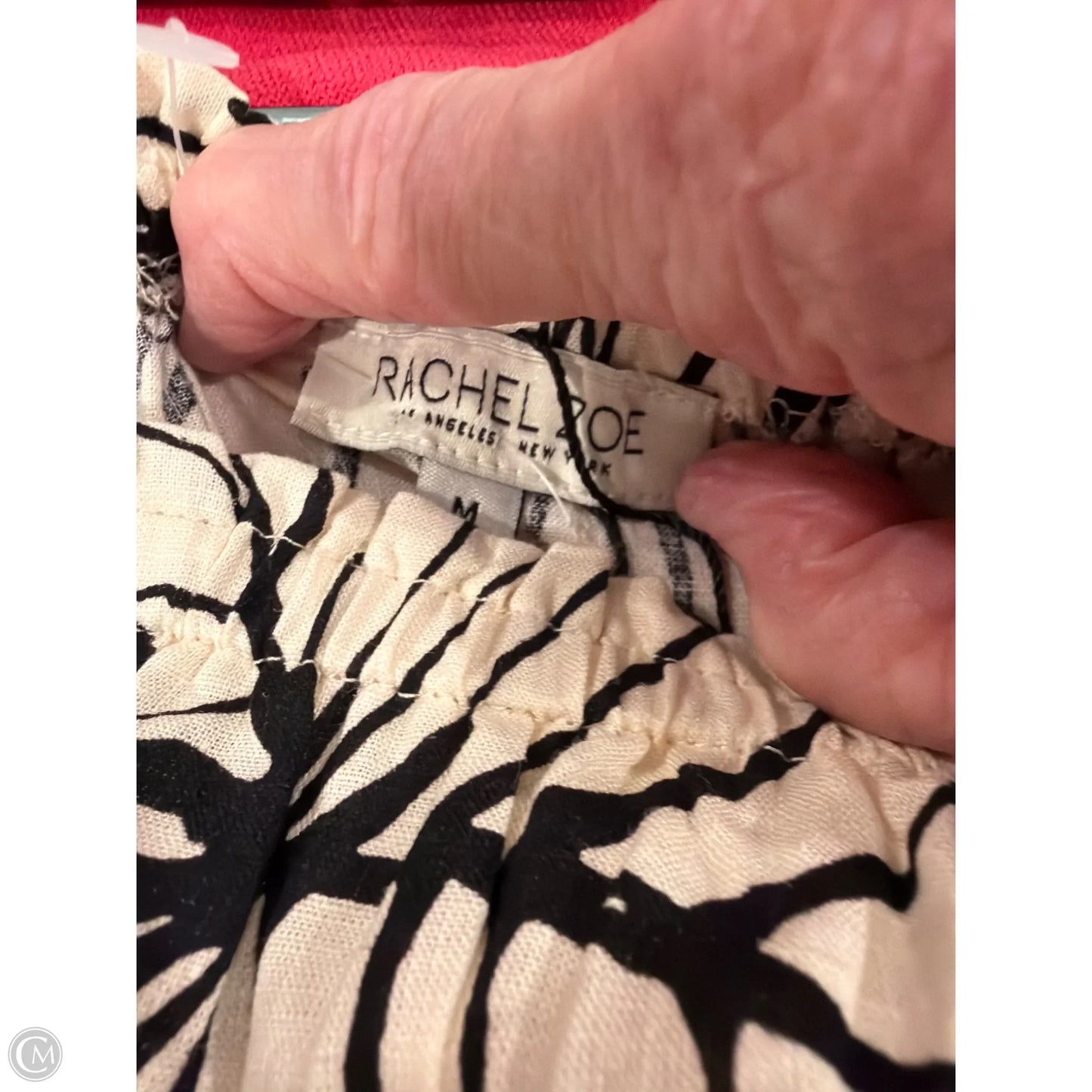Skirt Set 2pc By Rachel Zoe In Black & Tan, Size: M