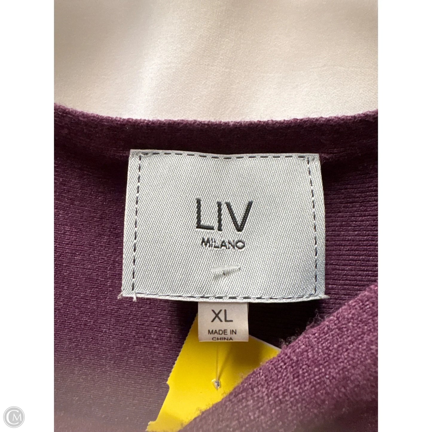 Sweater By Clothes Mentor In Purple, Size: Xl