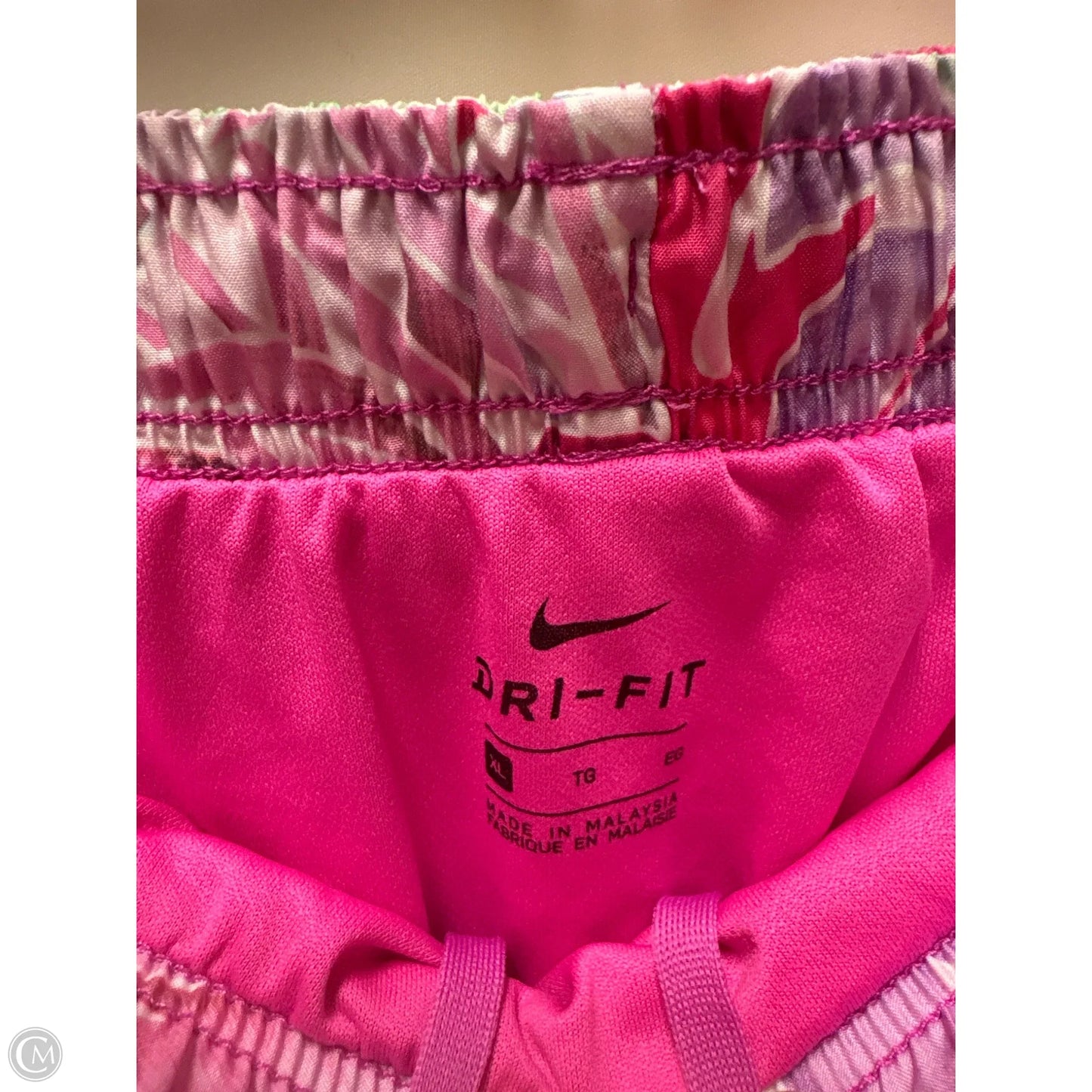 Athletic Shorts By Nike In Pink, Size: Xl
