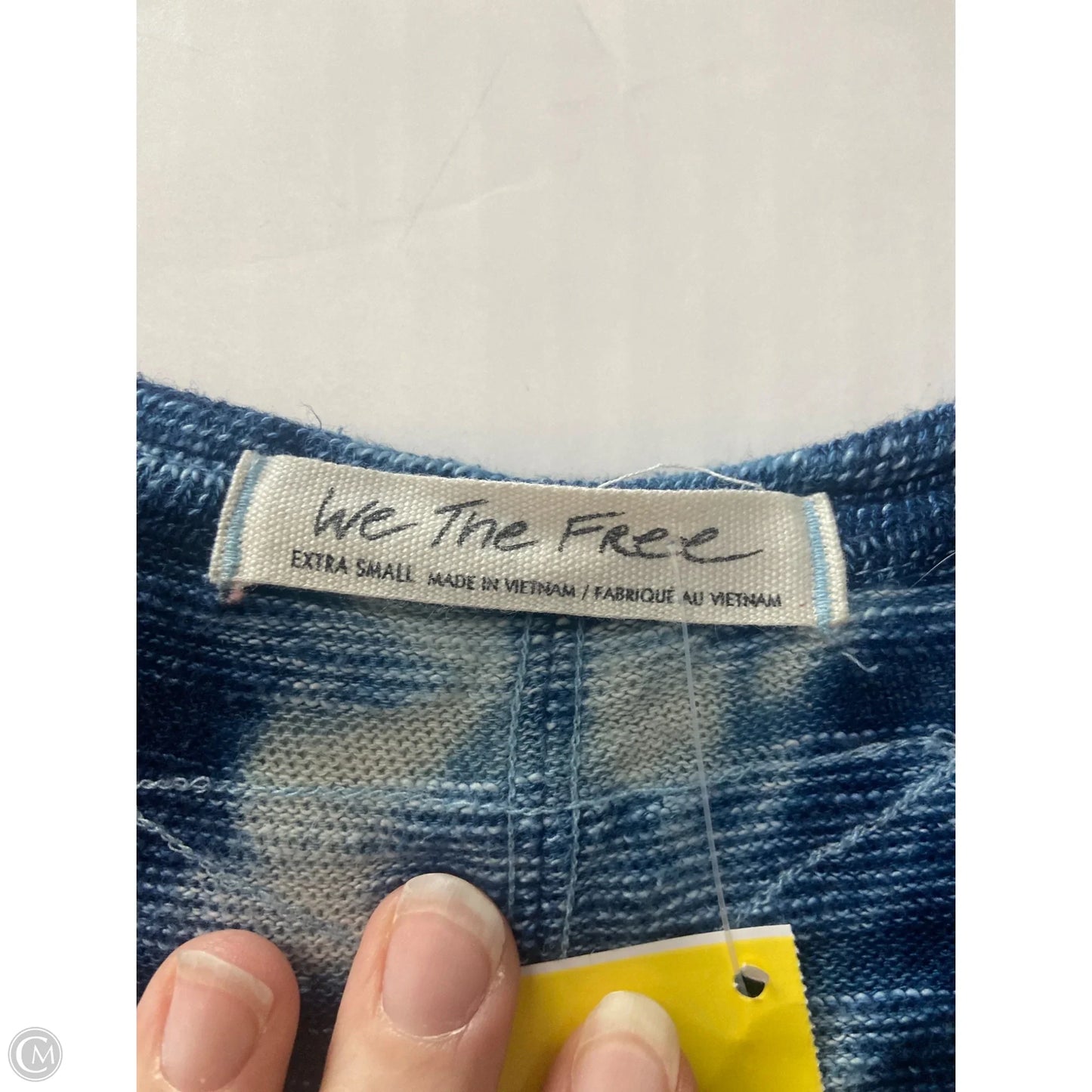 Top Short Sleeve By We The Free In Blue, Size: Xs