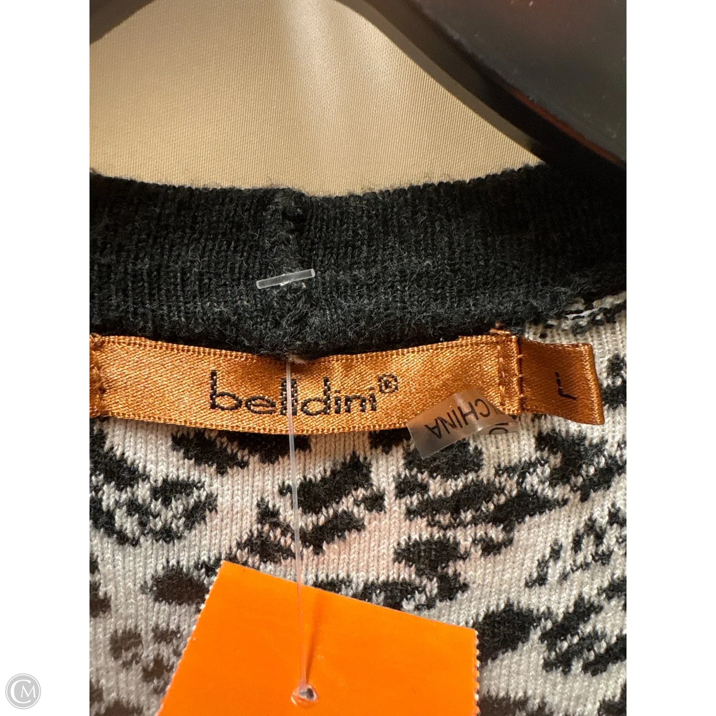 Cardigan By Belldini In Grey, Size: L