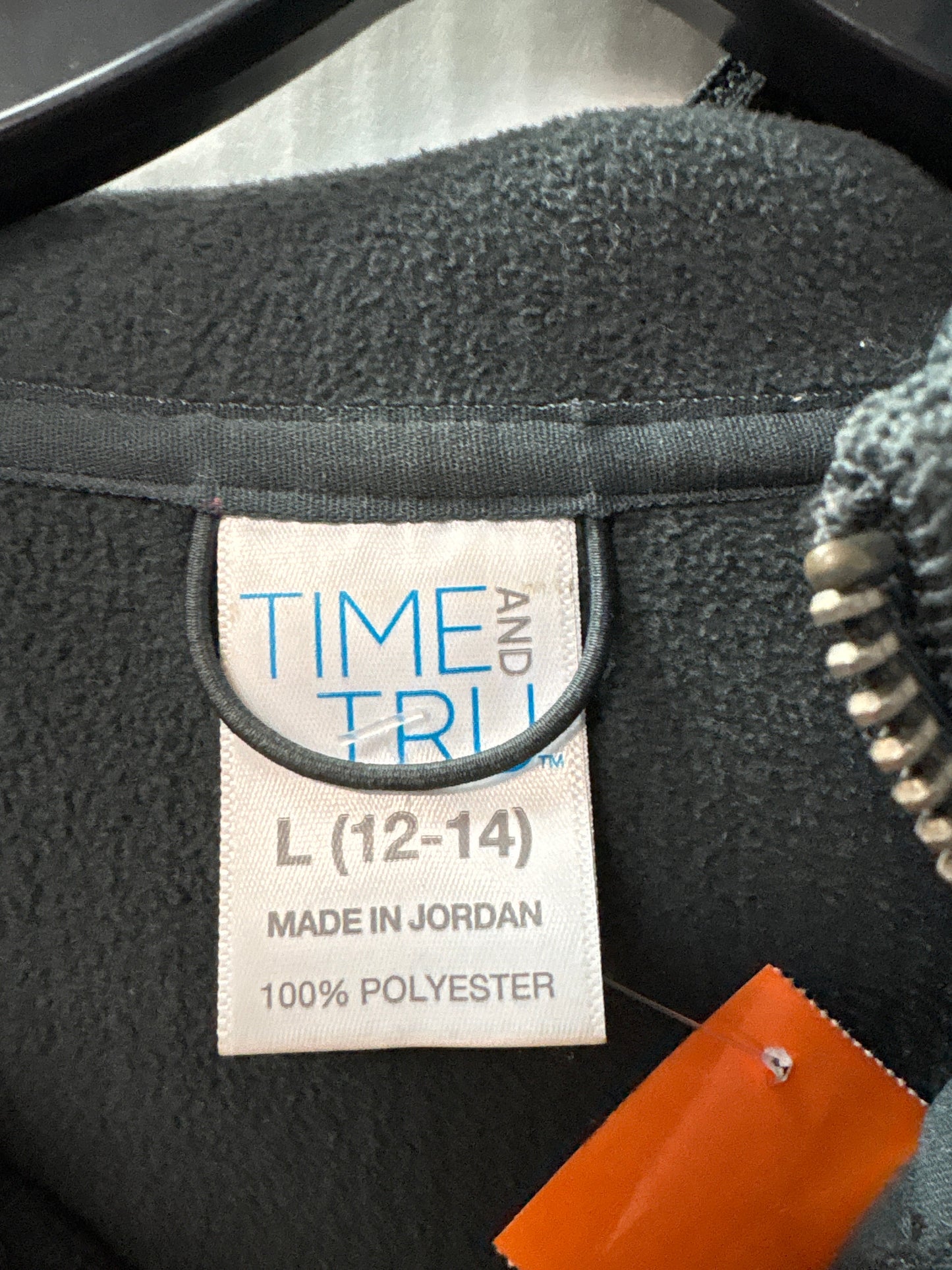 Jacket Other By Time And Tru In Grey, Size: L