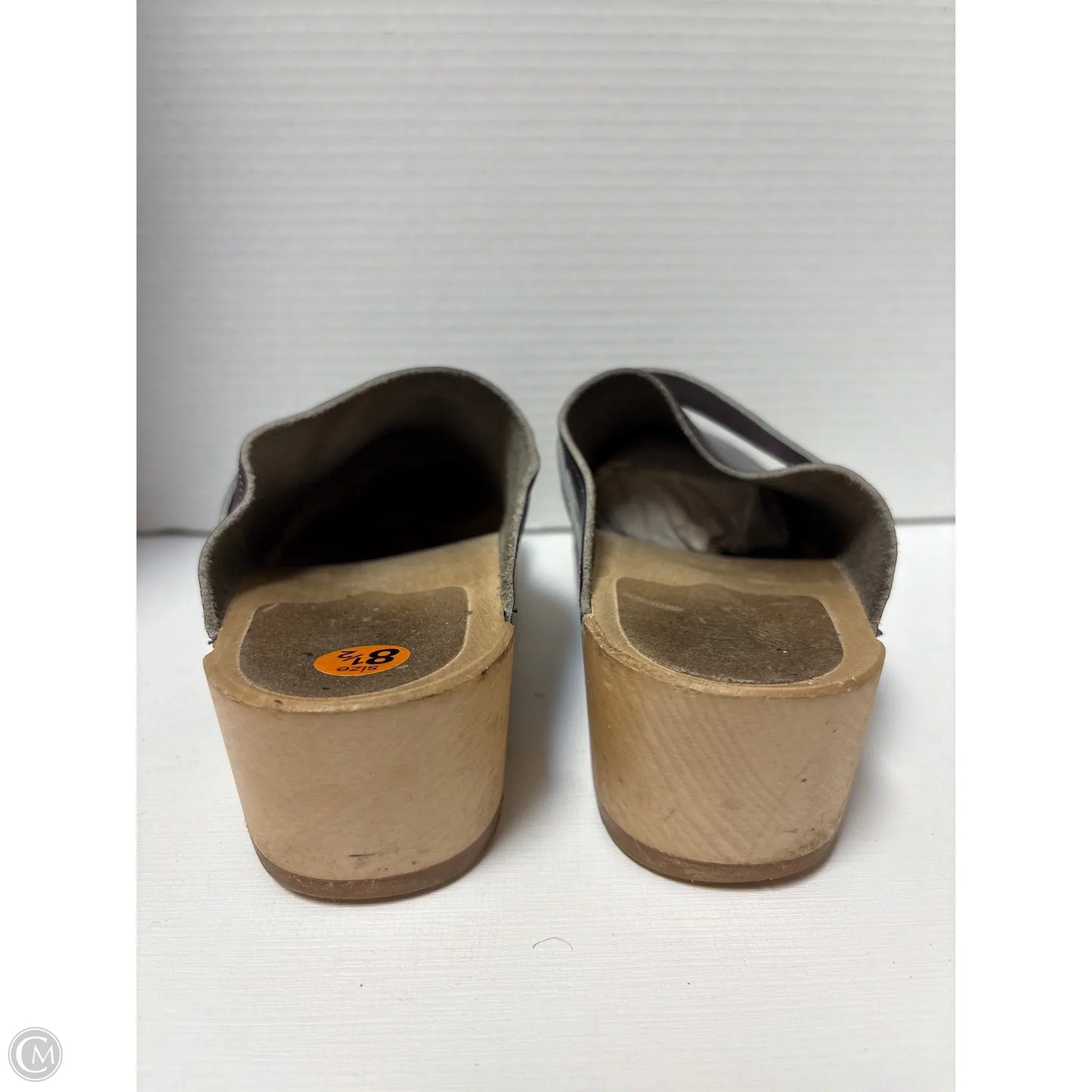 Shoes Heels Block By Clothes Mentor In Purple, Size: 8.5