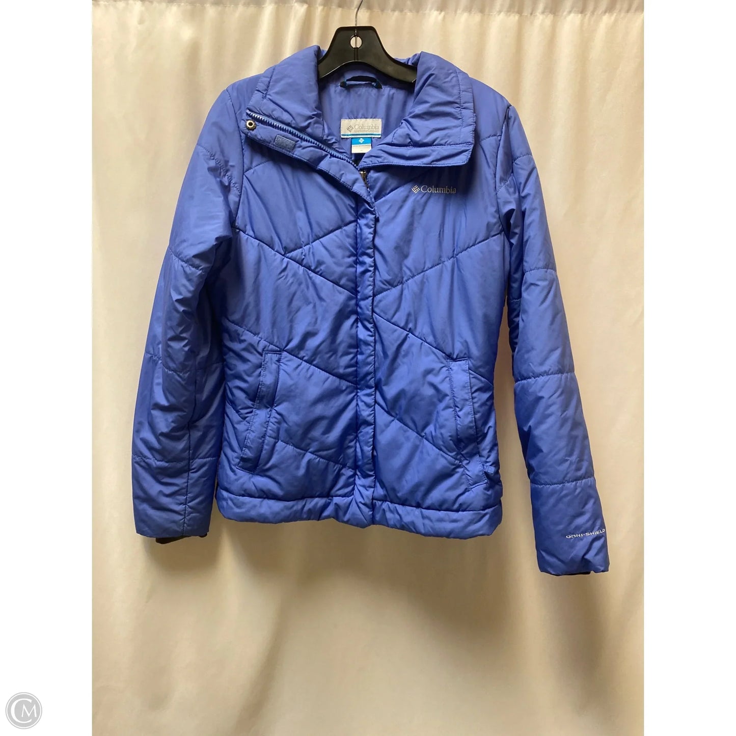 Jacket Puffer & Quilted By Columbia In Blue, Size: M