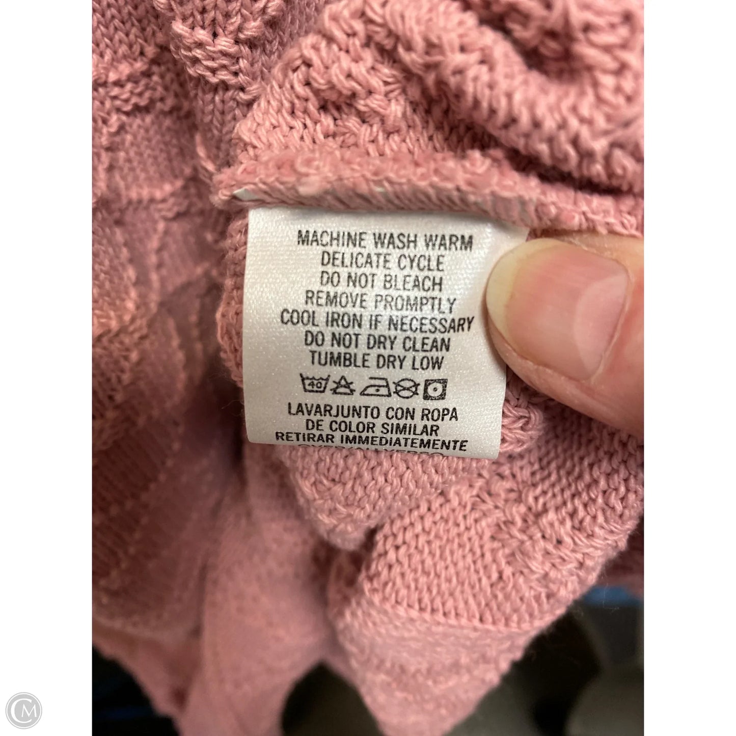 Sweater By Clothes Mentor In Pink, Size: M