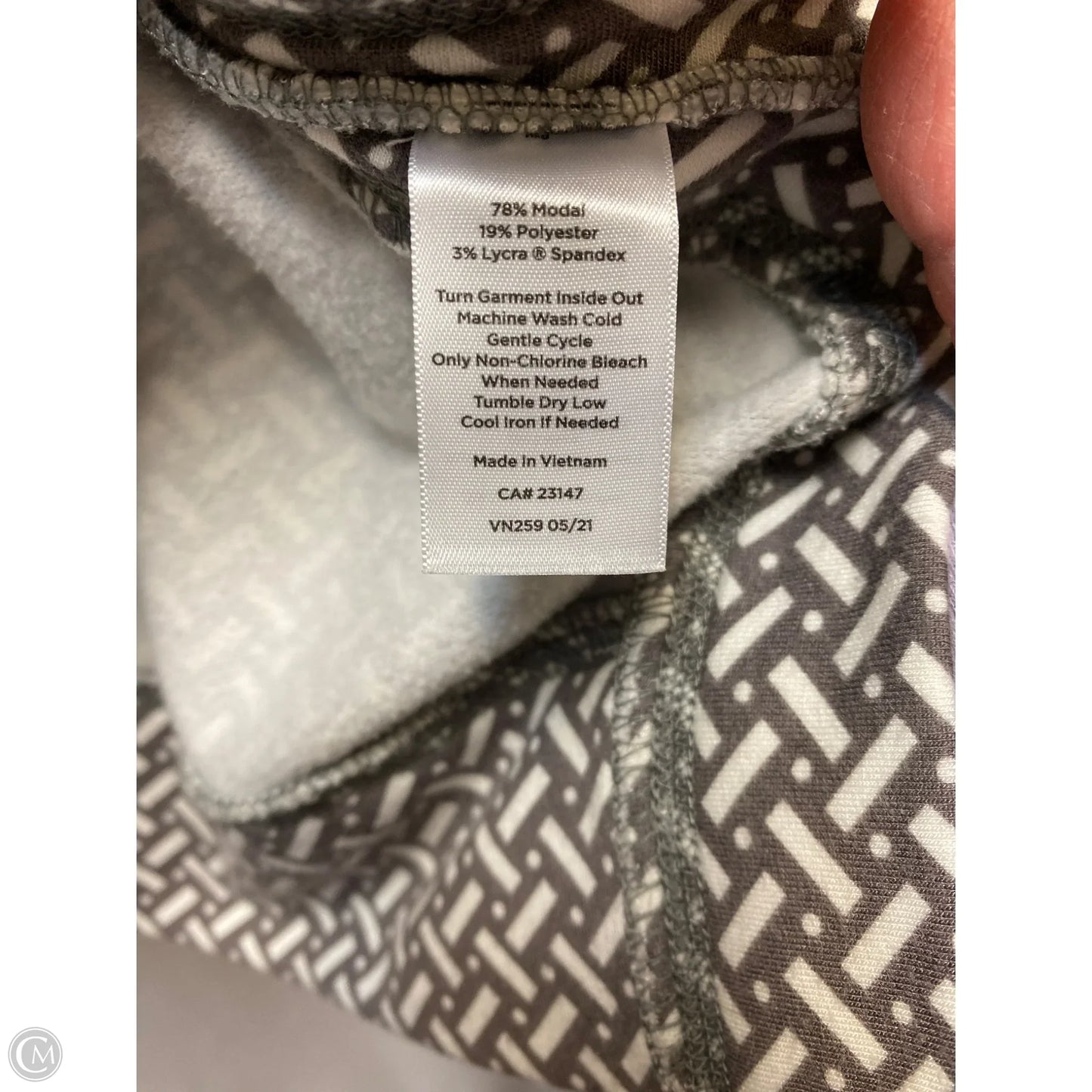 Sweater By Talbots In Grey, Size: M