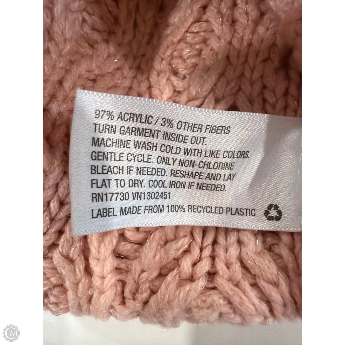 Sweater By Mossimo In Pink, Size: Xs