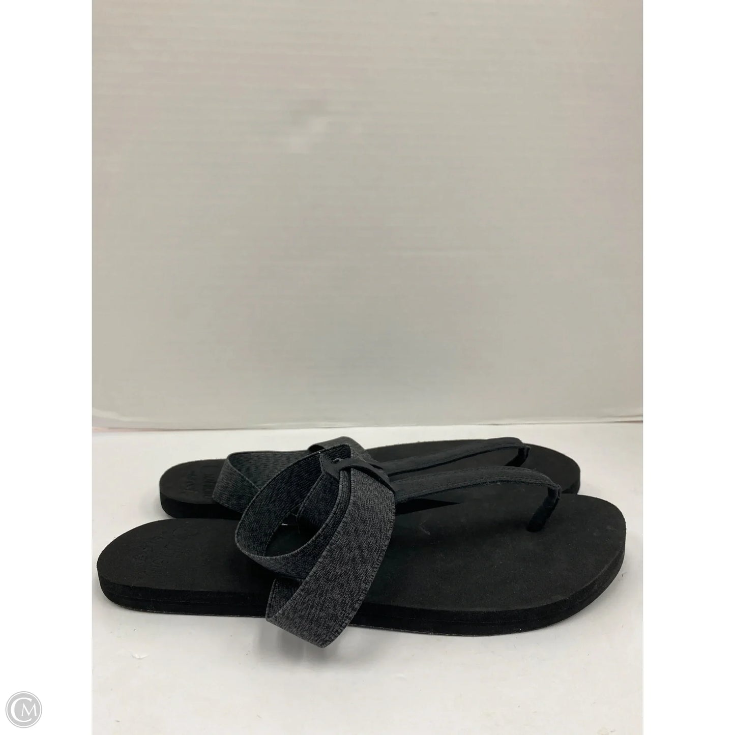 Sandals Flip Flops By Reef In Black, Size: 10
