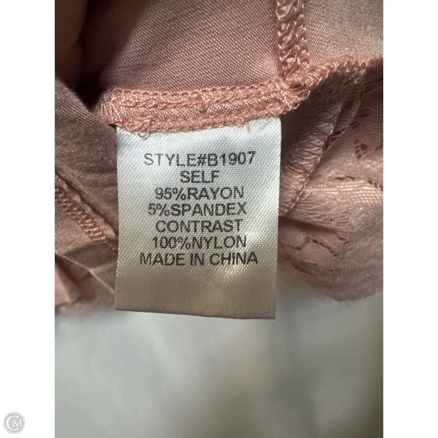 Top Short Sleeve By Jodifl In Pink, Size: S