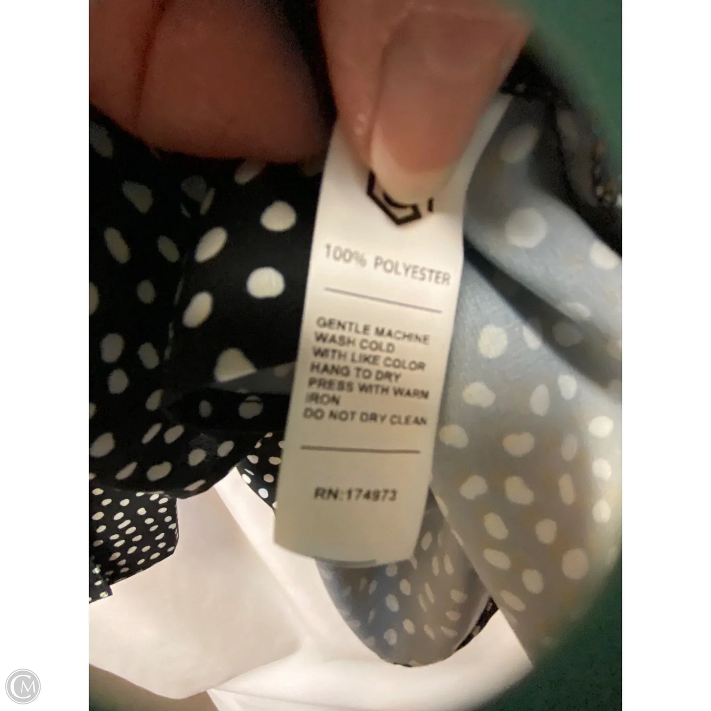 Top Long Sleeve By Agnes & Dora In Black, Size: M