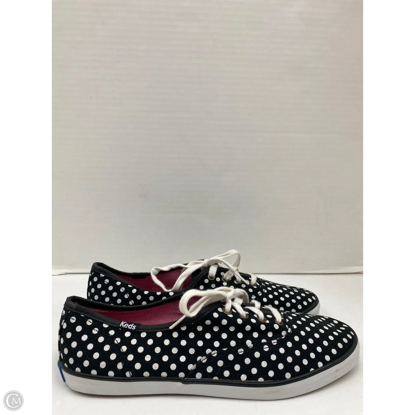 Shoes Flats By Keds In Polkadot Pattern, Size: 8