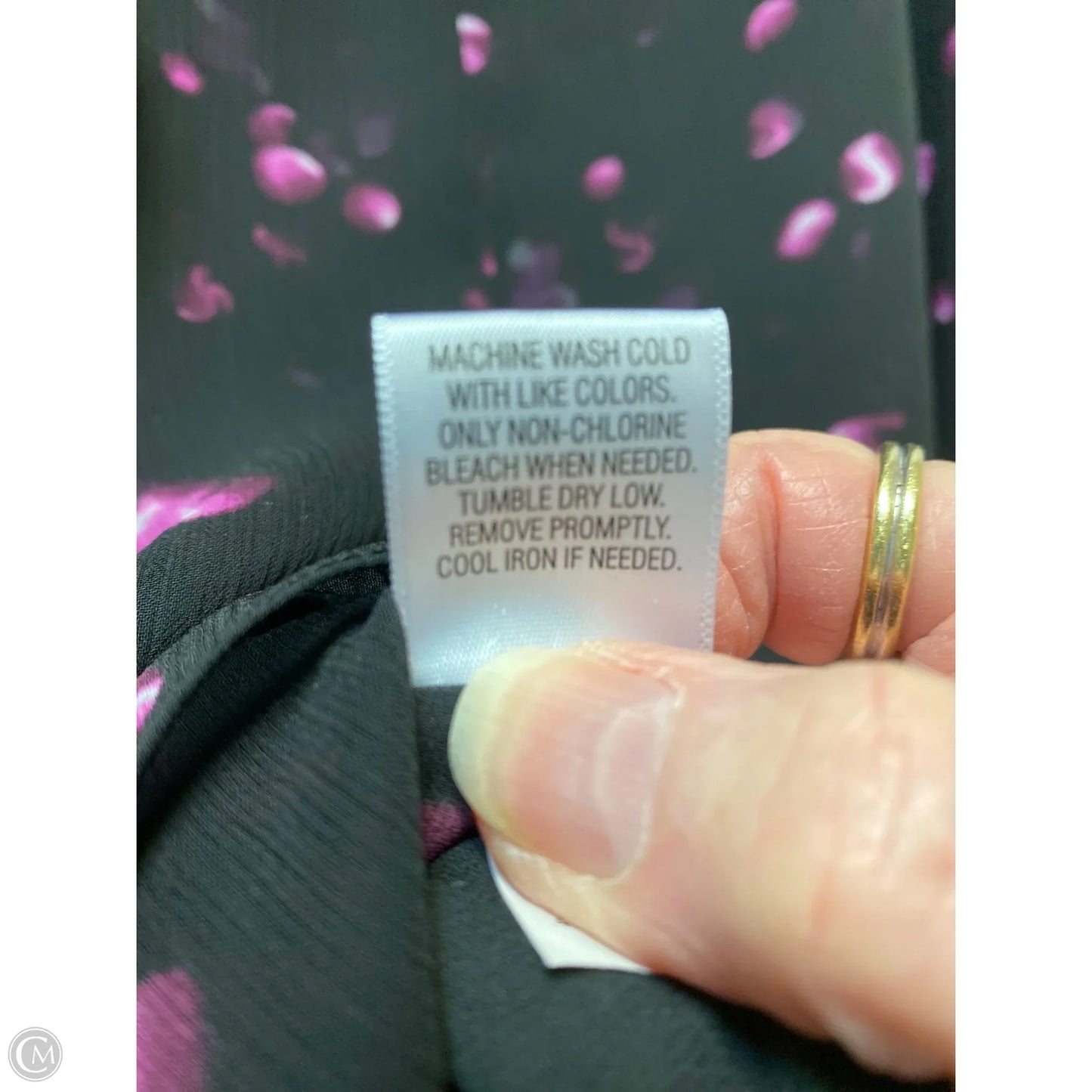 Top Long Sleeve By Apt 9 In Blue, Size: M