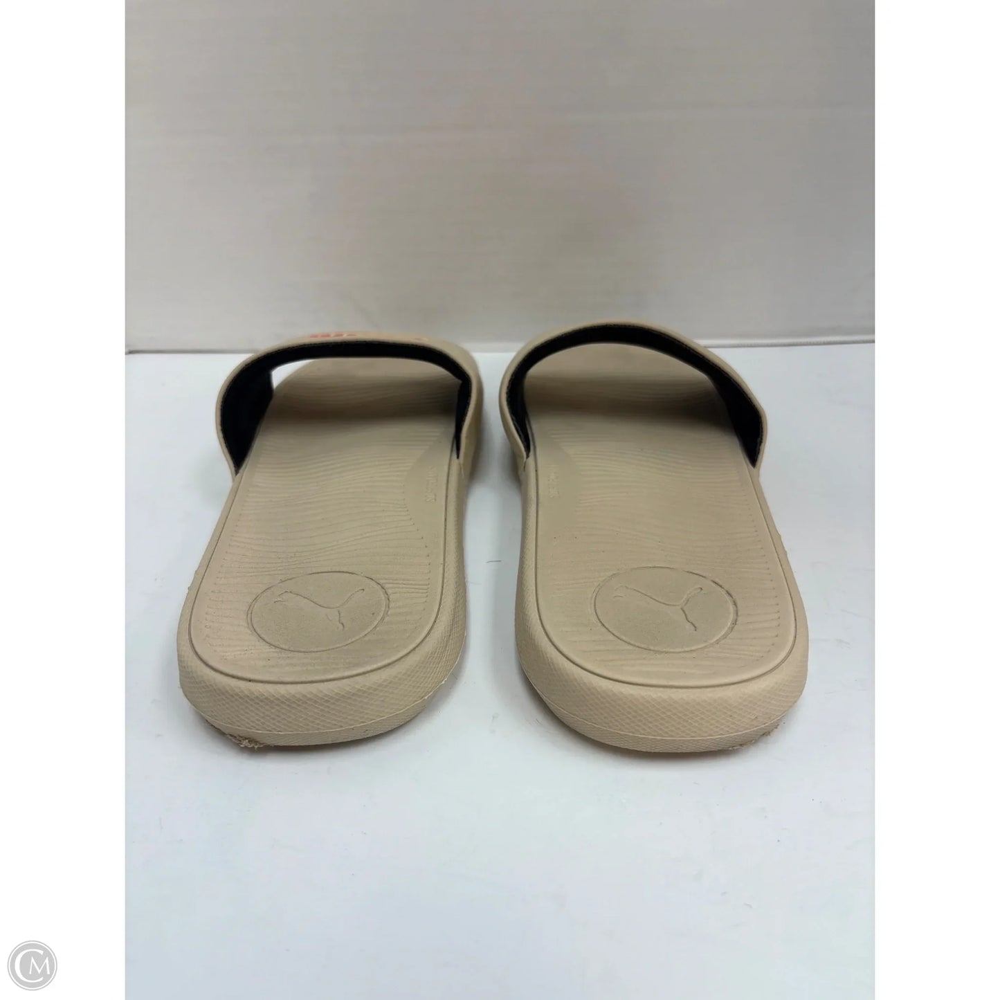 Sandals Flats By Puma In Beige, Size: 10