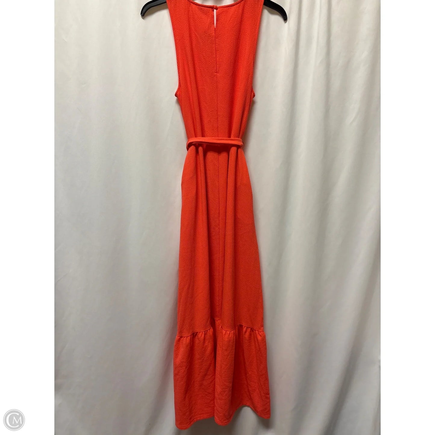 Dress Casual Maxi By A New Day In Coral, Size: Xs