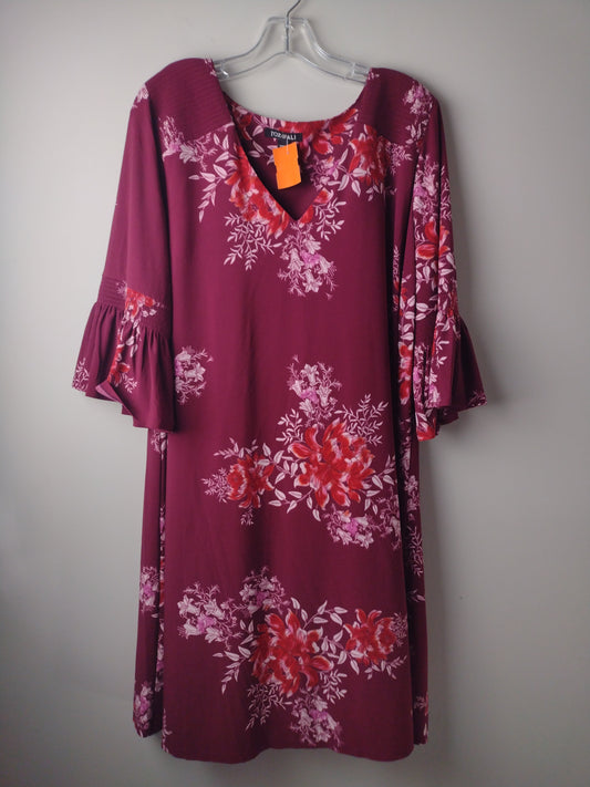 Dress Casual Midi By Roz And Ali  Size: 1x