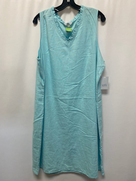 Dress Casual Midi By Croft And Barrow  Size: Xxl
