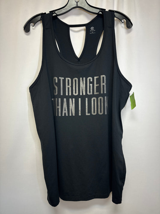 Athletic Tank Top By Champion  Size: Xl